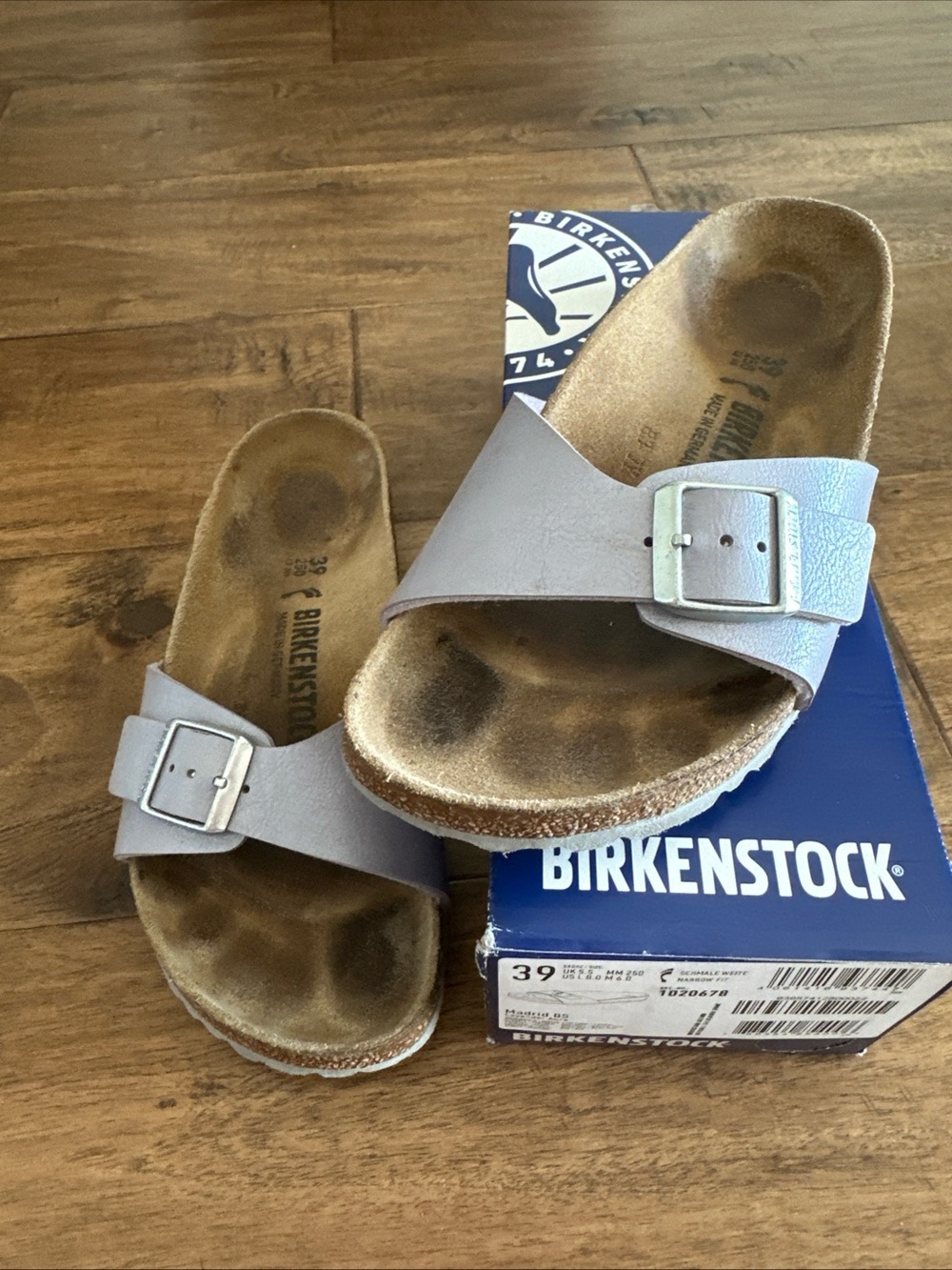 Birkenstock Madrid Lavender 39 Narrow
